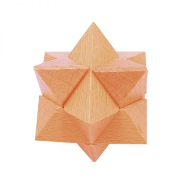 puzzle de madera estrella