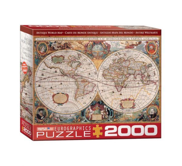 Eurographics Antiguo Mapa del Mundo
