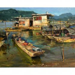 Art & Fable Pearl River Village puzzle