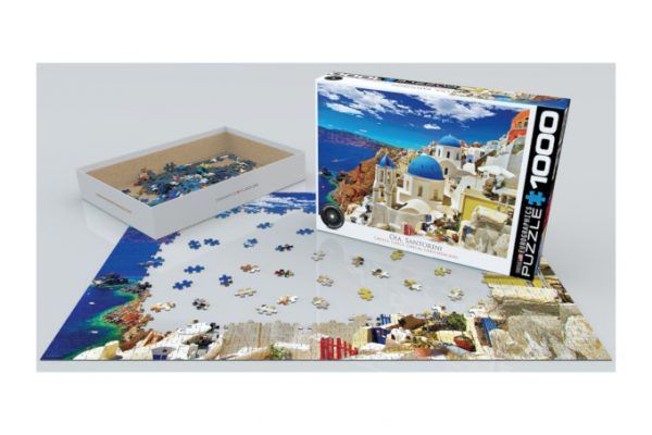 Eurographics Oia Santorini puzzle