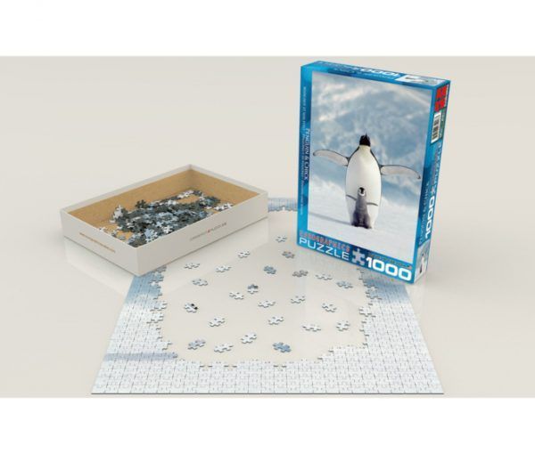 puzzle Eurographics Pingüino y su Polluelo