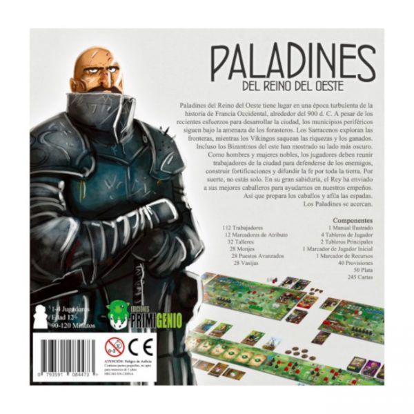 juego Paladines del Reino del Oeste