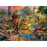 puzzle Educa Tierra de Dinosaurios