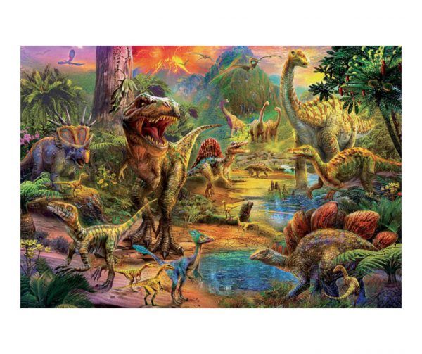 puzzle Educa Tierra de Dinosaurios