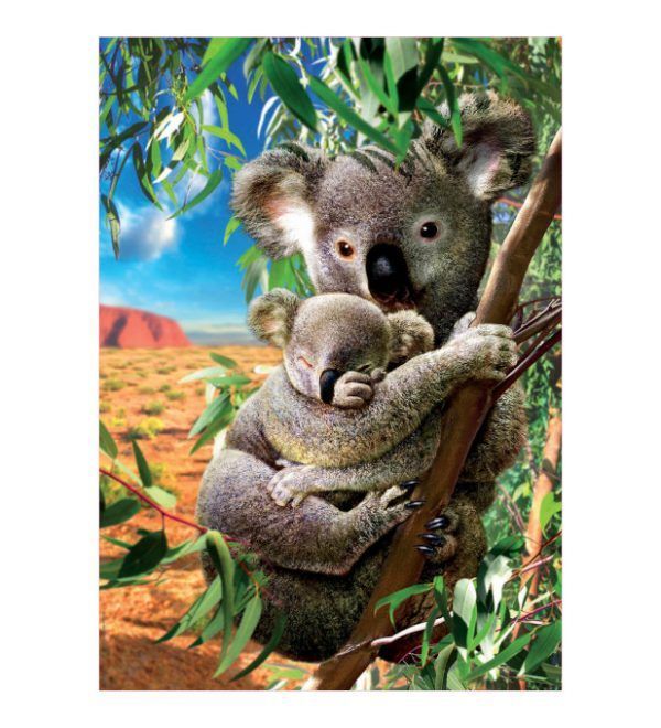 puzzle Koala con su Cachorro