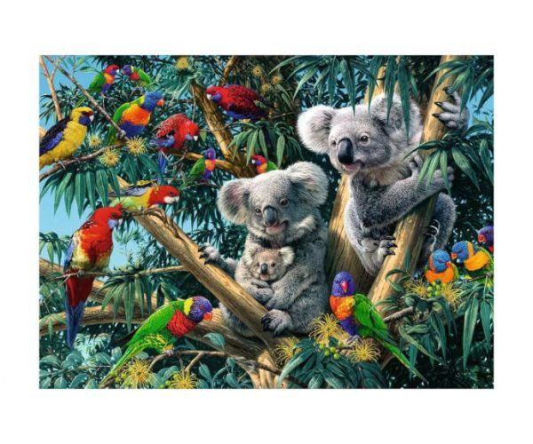 puzzle Ravensburger Koalas en el árbol