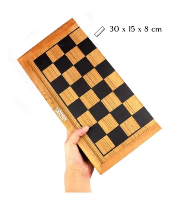 ajedrez backgammon 2 en 1