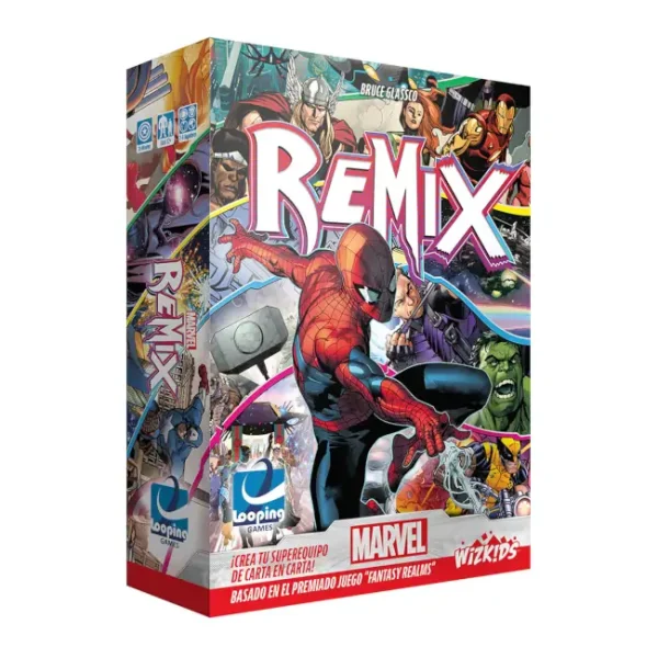 Marvel-Remix juego cartas